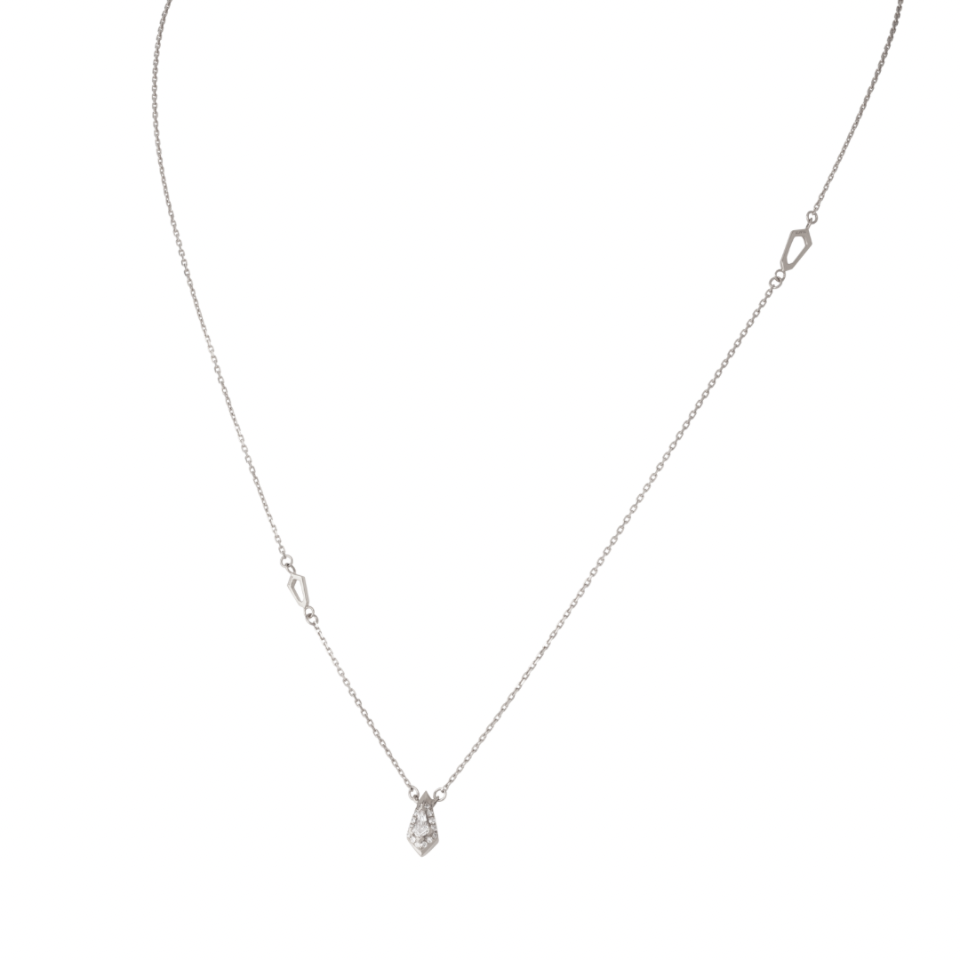 016 Solitaire Necklace PT950