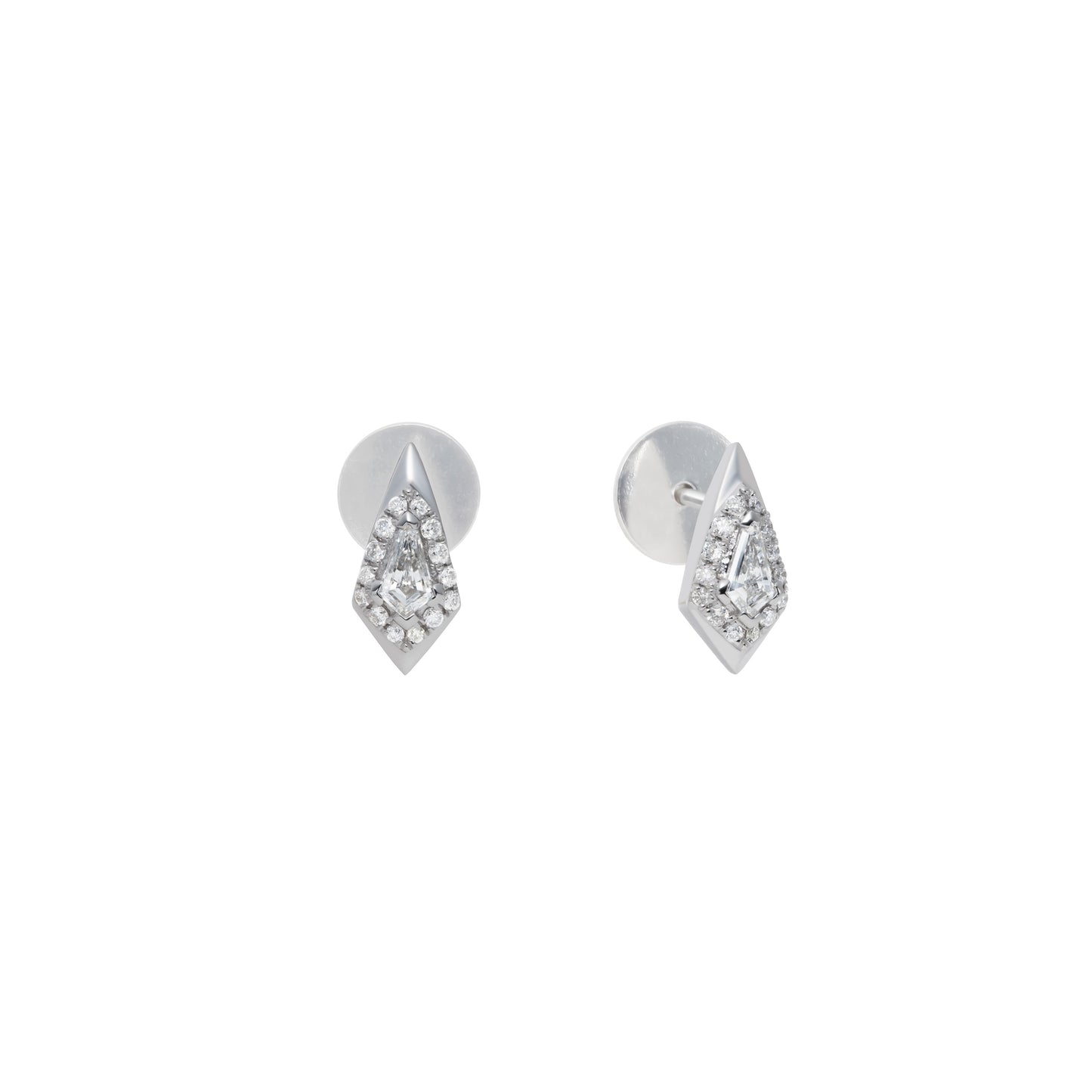 020 Solitaire Earring PT950