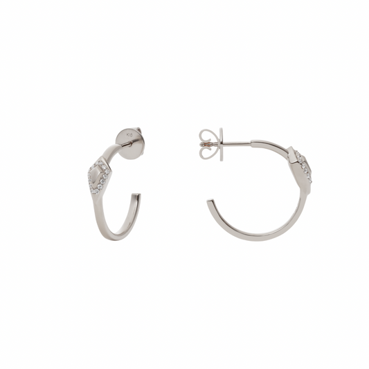 023 Solitaire Earring PT950
