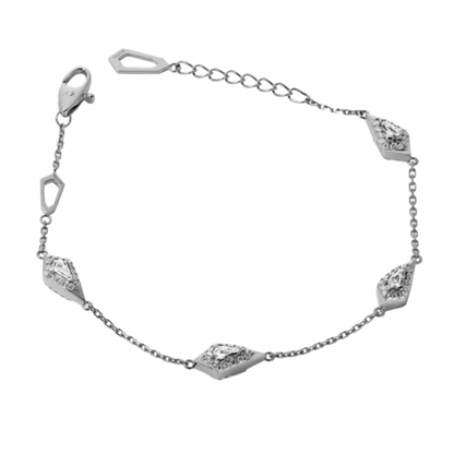024 Solitaire Bracelet PT950