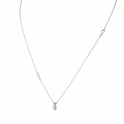 016 Solitaire Necklace  PT950