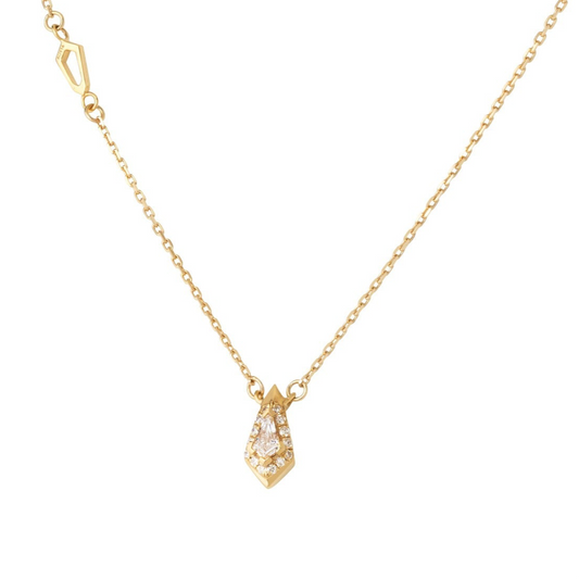 014 Solitaire Necklace K22YG